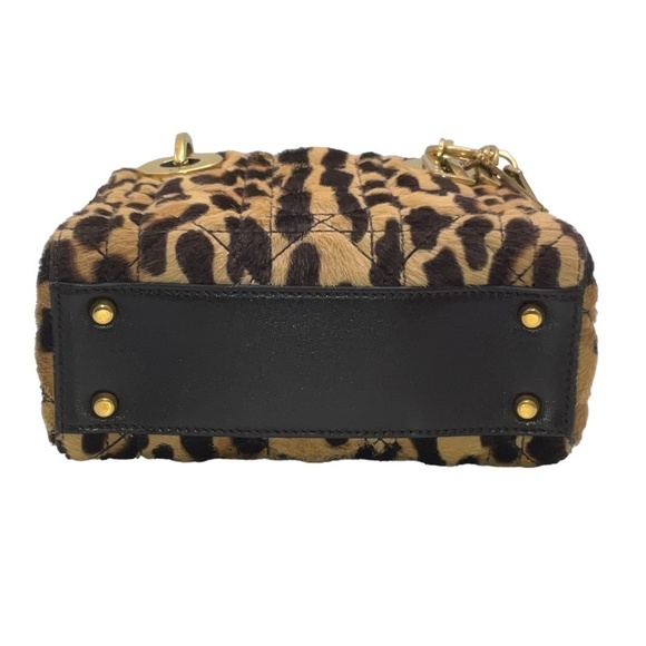 Christian Dior Dior Mini Leopard Handbag - Picture 4 of 12